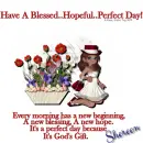 Shereen - Blessed - Hopeful - Flowers