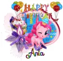 Ania - Happy Birthday My Little Pony Pinkie Pie