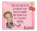 The Day the Lord - Jane