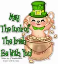 May the luck of the Irish be with you