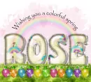 Colorful Spring ~ Rose - fg