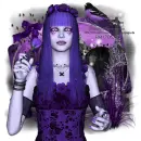 purple goth