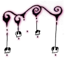 emo skull divider