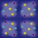 Multi-colored stars