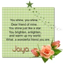 Wonderful Friend- Jaya