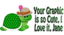 Cute Turtle - Jane