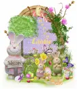 Happy Easter/Belle