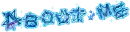 Blue Glitter About Me
