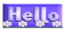 HELLO BUTTON