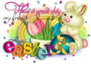 Bunny with egg