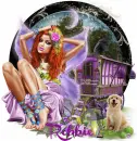 Robbie/Fairy with dog