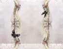 Roses, butterflies, keys
