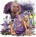 By the lake/purple