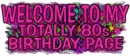 Welcome to my page