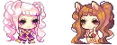 blinking anime dolls