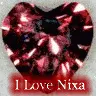 I Love Nixa Diamond Hearts