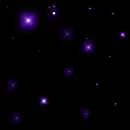 beautiful purple stars