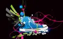 shoe abstract