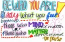 be who you are