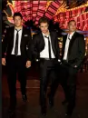 glee cast 3 guys 