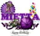 Mietta - Happy Birthday - Umbrella