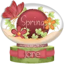 SPRING GLOBE - JANE