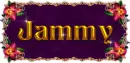 Golden Frame with Flowers: Jammy