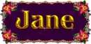 Golden Frame with Flowers: Jamne