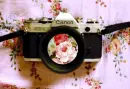 Beautiful Floral Camera Canon