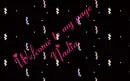black theme with text