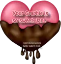Chocolate Heart - jane
