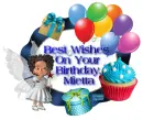 Happy Birthday ~ Mietta