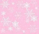Animated Pink Snowflake Background