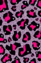 Glitter leopard prints