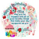 Happy Birthday ~ Alia