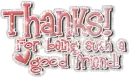 thank you friend 