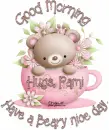 Good Morning-Hugs, Pami