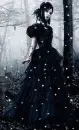 Victorian Goth Vampire Snowfall