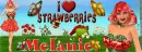 Melanie -I Love Strawberries fb cover