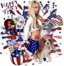 Happy July 4th/girl