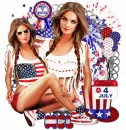 American the Beautiful/girl/Mel