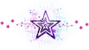 Starry sparkly Divider