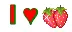I love strawberries - oni