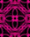 Black and pink kaleidoscope sparkle bacground