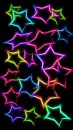 beautiful rainbow stars