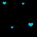 blue hearts
