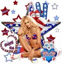 Happy July 4th/girl/U.S.A/Linda
