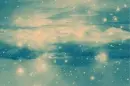 Blue clouds background