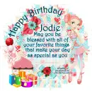 Happy Birthday ~ Jodie