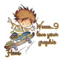 Love Your Graphic ~ Hans